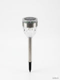 Lampă Solară pentru Grădină și Gazon Zenty, 37 cm, din Inox și ABS, Rezistentă la Intemperii, Lumină Ambientală LED