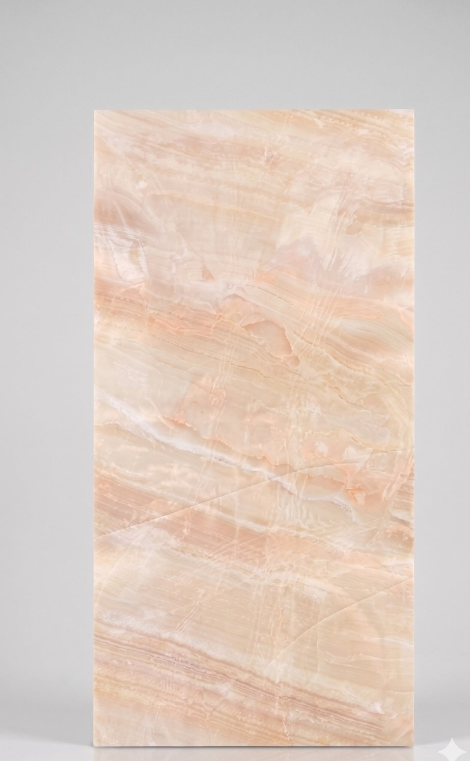 Panou Decorativ Autoadeziv Zenty, 30x60 cm, din Spumă (Foam) Premium, Aspect Marmură Bej/Alb, Tapet 3D Impermeabil pentru Perete