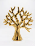 Statuetă Decorativă "Tree of Life" – Copacul Vieții Gold, Ceramică Premium, Stil Modern