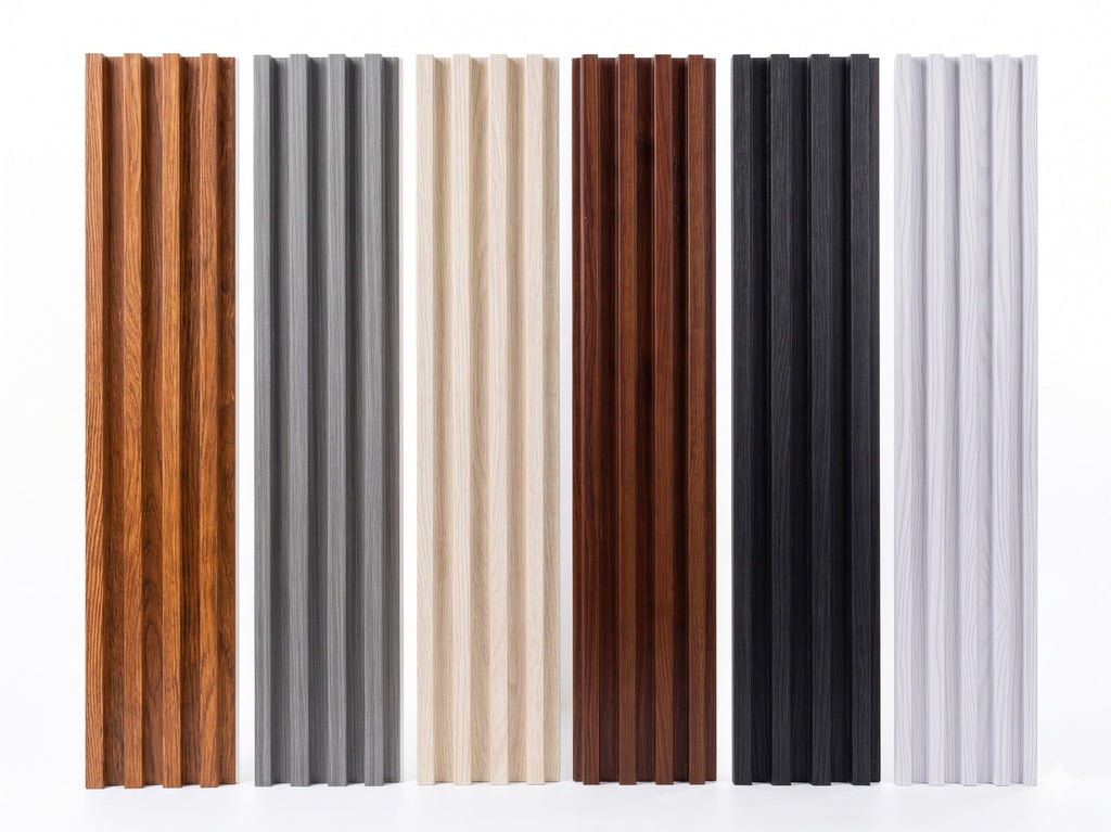 Panouri Decorative Tip Riflaj din Plastic Premium, 3 Metri Lungime – Design Modern 3D pentru Pereți