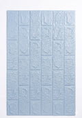 Panou Decorativ Autoadeziv Zenty, 70x77 cm, Tapet 3D din Spumă (PE Foam), Model Cărămidă Texturată