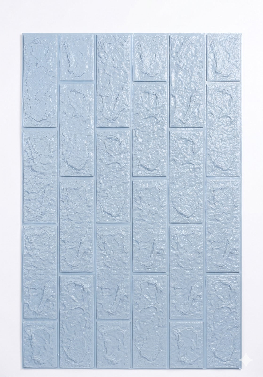 Panou Decorativ Autoadeziv Zenty, 70x77 cm, Tapet 3D din Spumă (PE Foam), Model Cărămidă Texturată