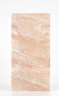 Panou Decorativ Autoadeziv Zenty, 30x60 cm, din Spumă (Foam) Premium, Aspect Marmură Bej/Alb, Tapet 3D Impermeabil pentru Perete