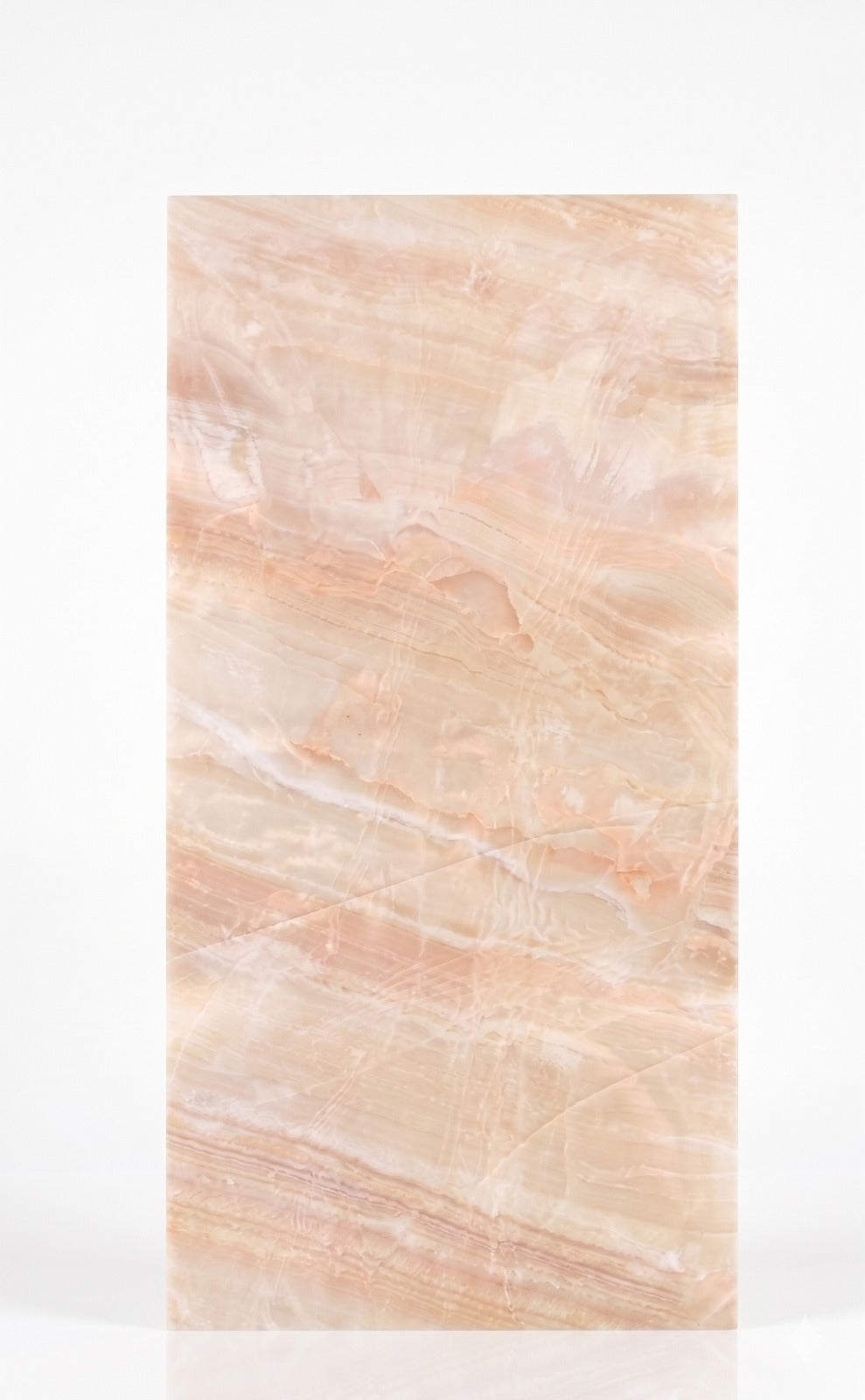 Panou Decorativ Autoadeziv Zenty, 30x60 cm, din Spumă (Foam) Premium, Aspect Marmură Bej/Alb, Tapet 3D Impermeabil pentru Perete