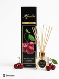 Odorizant de camera cu Bețișoare Afrodita Cherry, 100ml – Aromă Intensă de Cireșe, Room Scent Premium